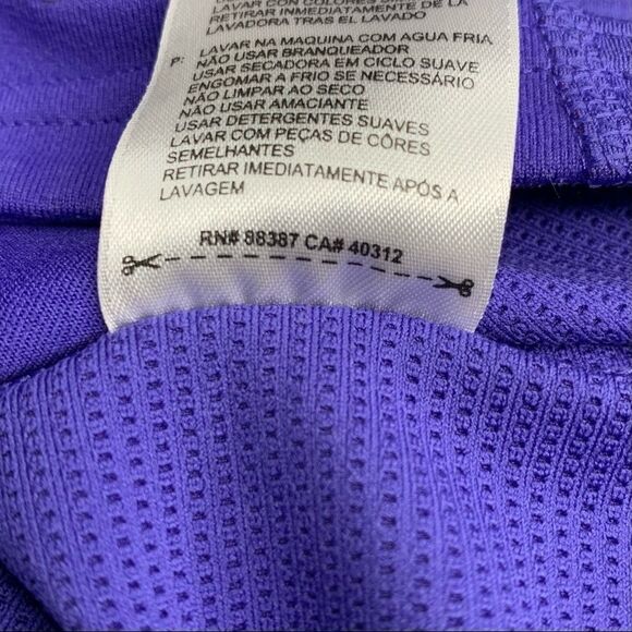 Adidas Women's Climalite Ultimate Purple 1/2 Zip Pullover Athletic Jacket SZ S - Picture 8 of 9